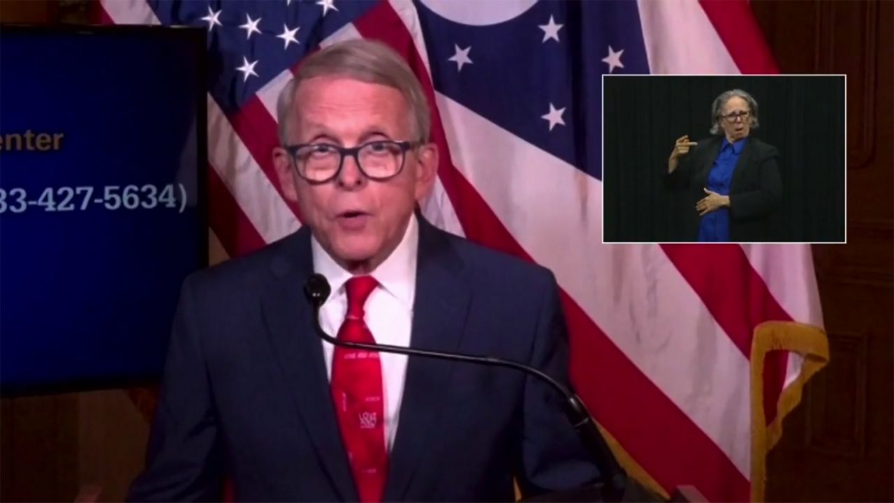 Ohio governor calls for unvaccinated students to wear masks