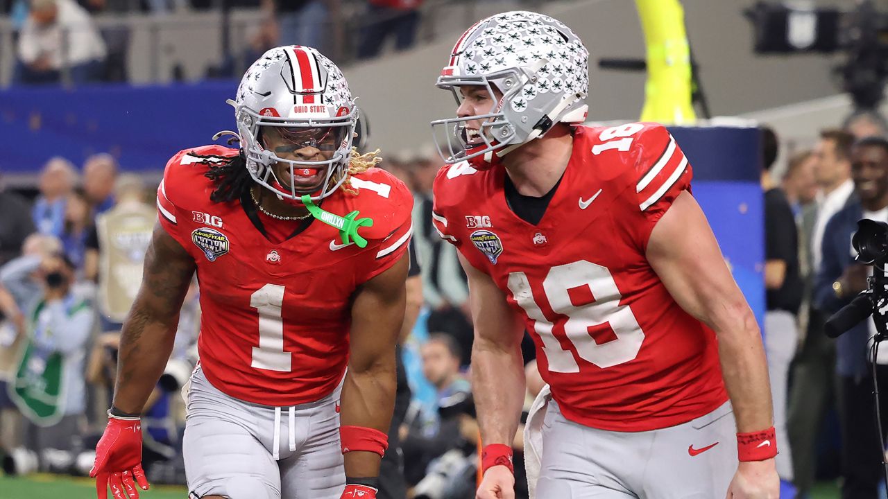 The College Football Playoff championship game is set: Notre Dame vs. Ohio State