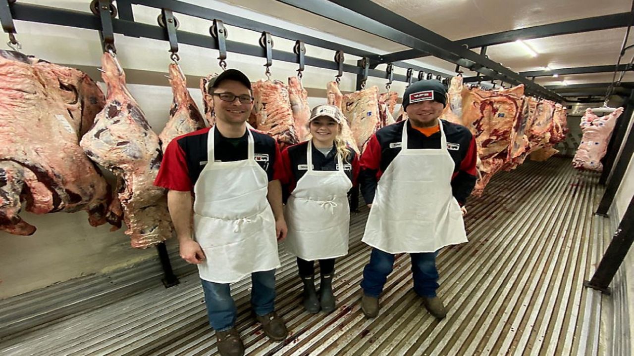 Man returns to meatpacking roots during pandemic shortages