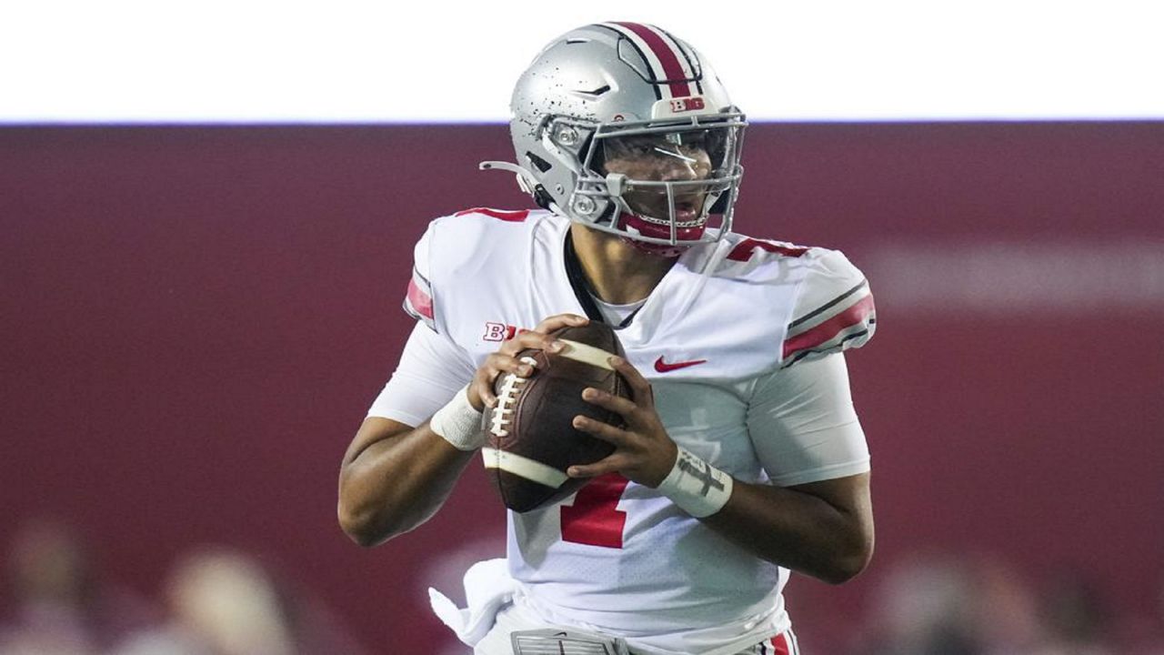 CJ Stroud honors Dwayne Haskins during Ohio State football spring game