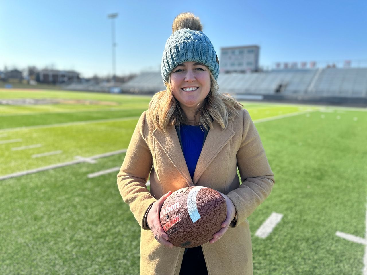 First woman to officiate OHSAA state finals football game