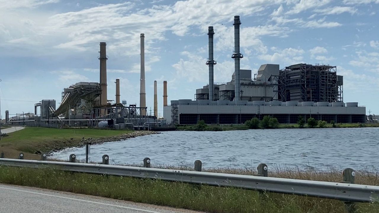 One of the old coal plants. (Matthew Mershon/Spectrum News 1)