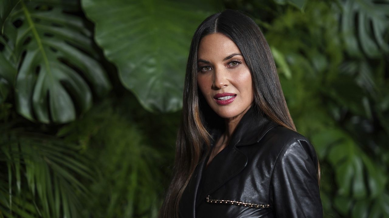 Olivia Munn arrives at Chanel's 15th Annual Pre-Oscar Awards Dinner on Saturday, March 9, 2024, at the Beverly Hills Hotel in Los Angeles. (Invision/AP/Jordan Strauss))