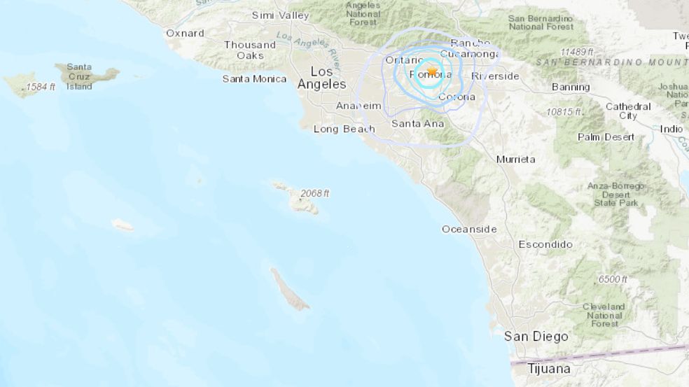 3.1 magnitude earthquake strikes near Ontario – Spectrum News