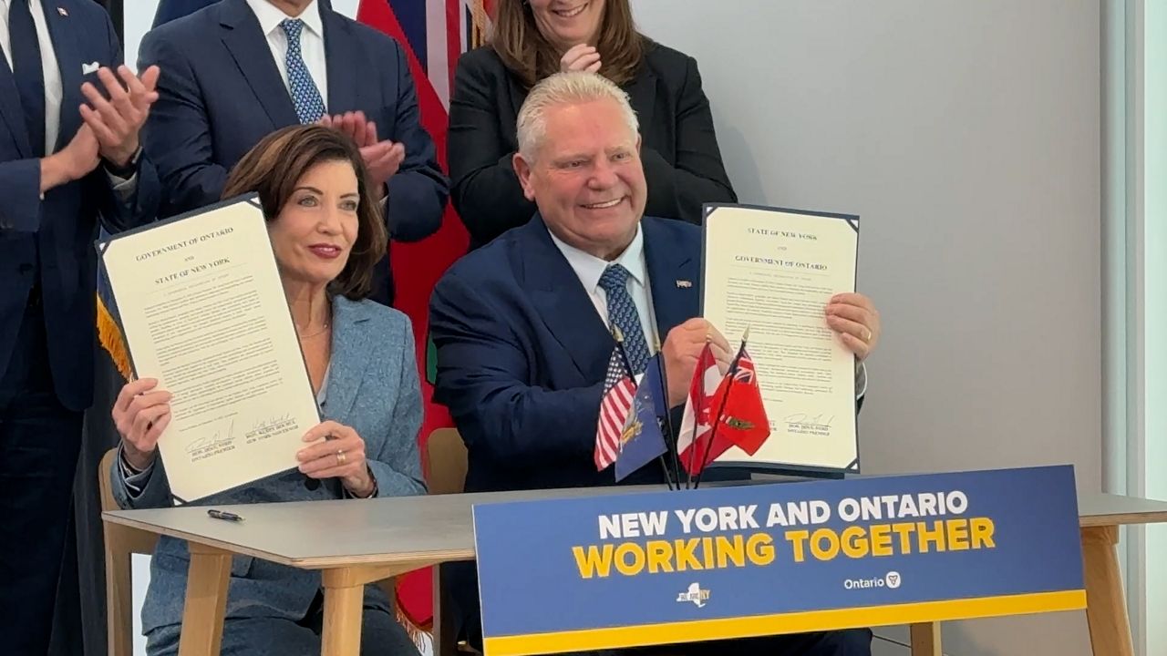 Hochul, Ontario premier sign nuclear energy deal