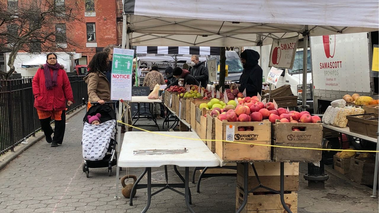 open air market