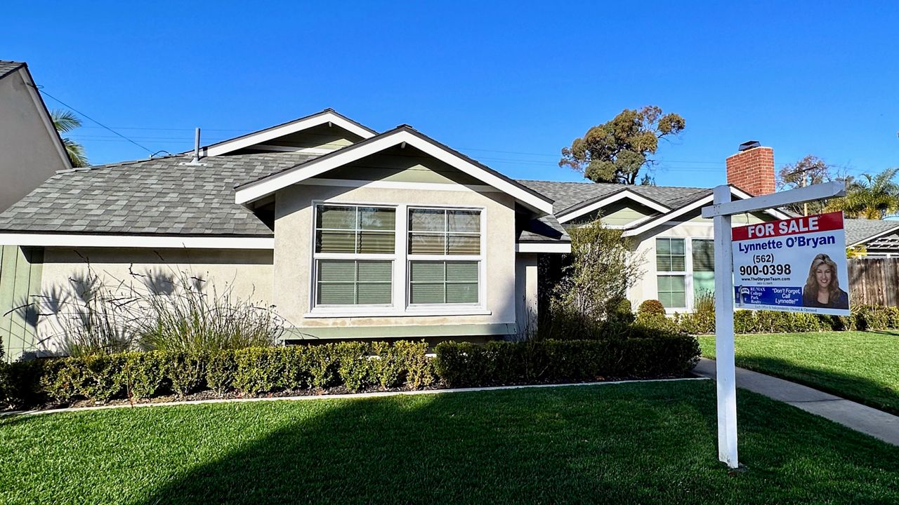 A home for sale in Rossmoor, Orange County, Calif. (Spectrum News/Joseph Pimentel)