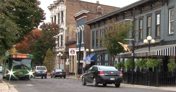 The First Floor Fund aims to invest $7 million in new and expanding small businesses in Dayton neighborhoods including the Historic Oregon District (pictured). (Photo courtesy of City of Dayton)
