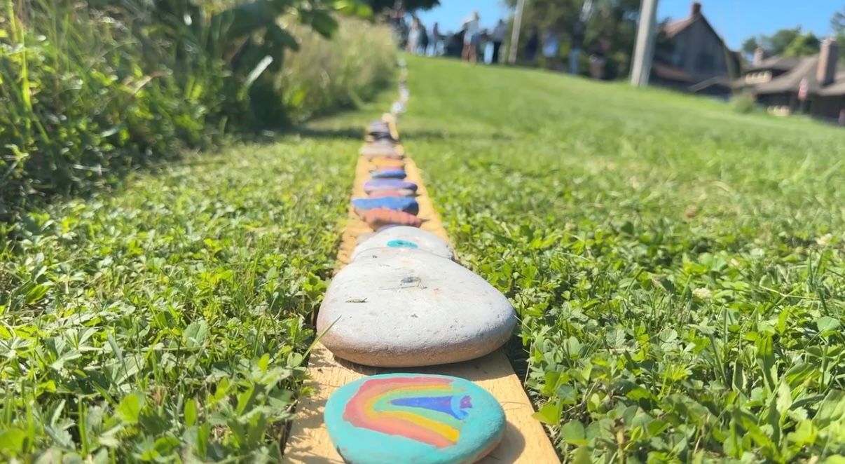 Growing rock snake brings color and connection to Summerville