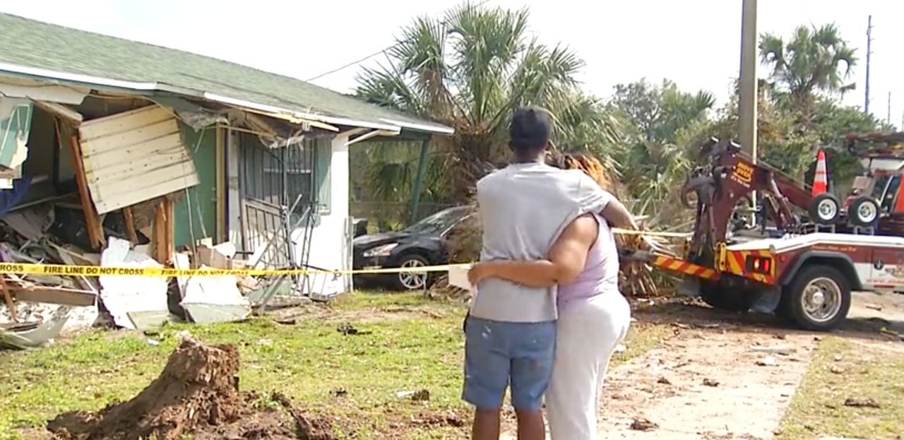 Orlando mother reeling after cars crash into her home