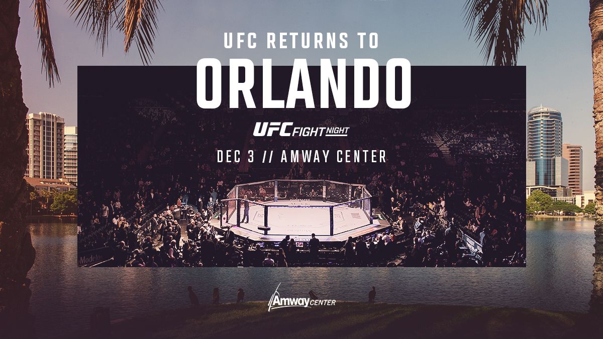 UFC returns to Orlando with fan favorite headlining