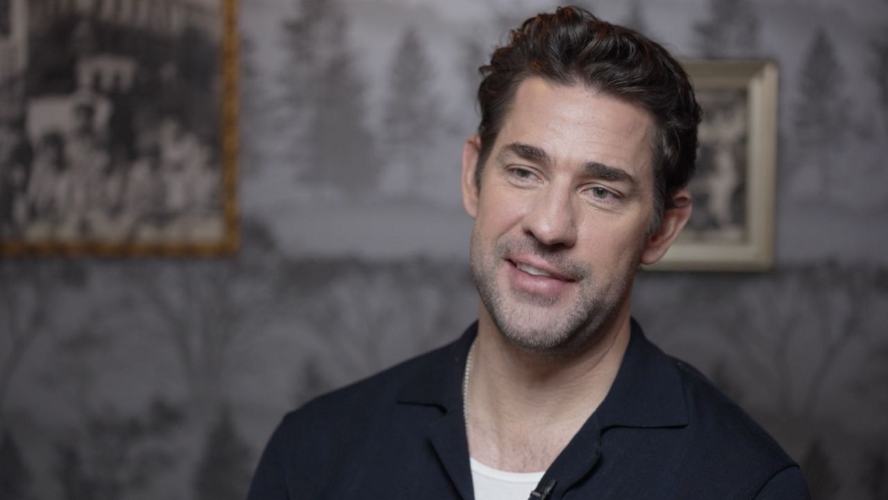 John Krasinski stars in “Angry Alan.” (Spectrum News NY1)
