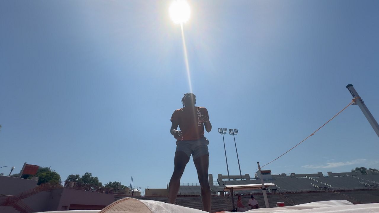 Agbonkonkon is UT Austin's track star and author