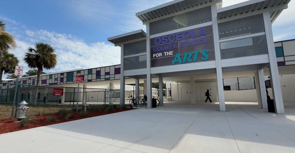$87M renovation expands Osceola County School for the Arts