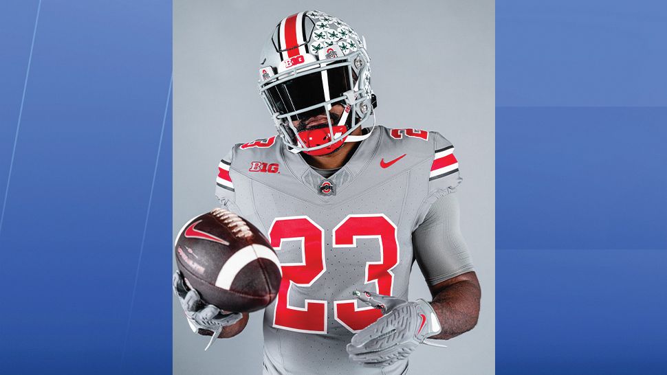 Ohio State unveils allgray uniforms for Michigan State game