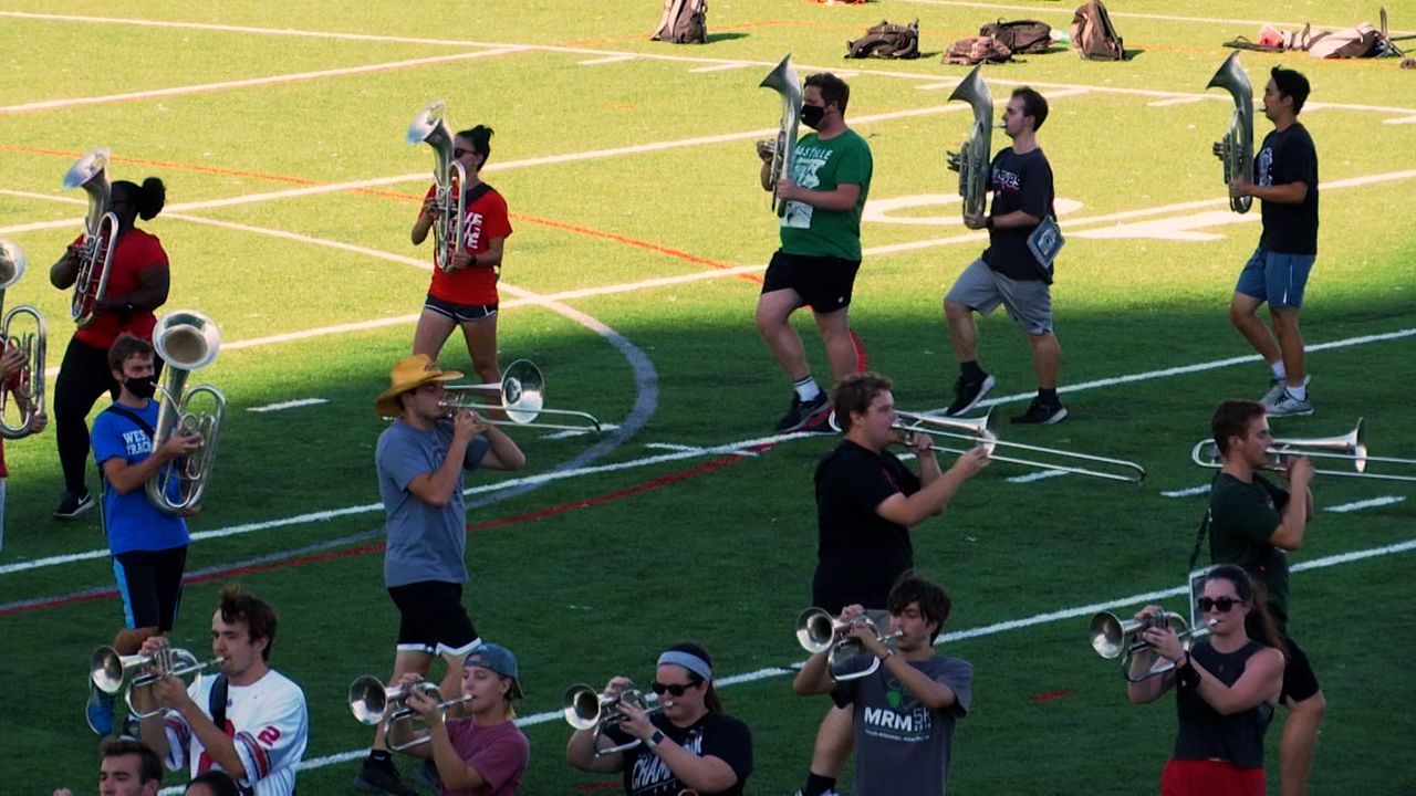 OSU marching band performs 9/11 tribute at Ohio Stadium