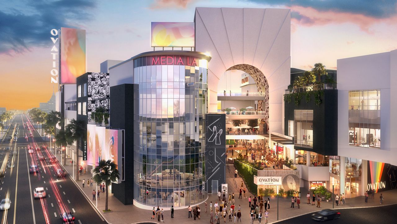 Artist rendering of Ovation Hollywood. (Courtesy DJM and Gaw Capital)