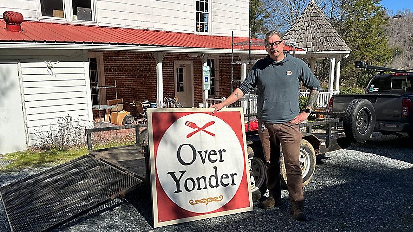 Owner Andy Long closes up Over Yonder in Valle Crucis with plans to reopen in Boone. (Spectrum News 1)