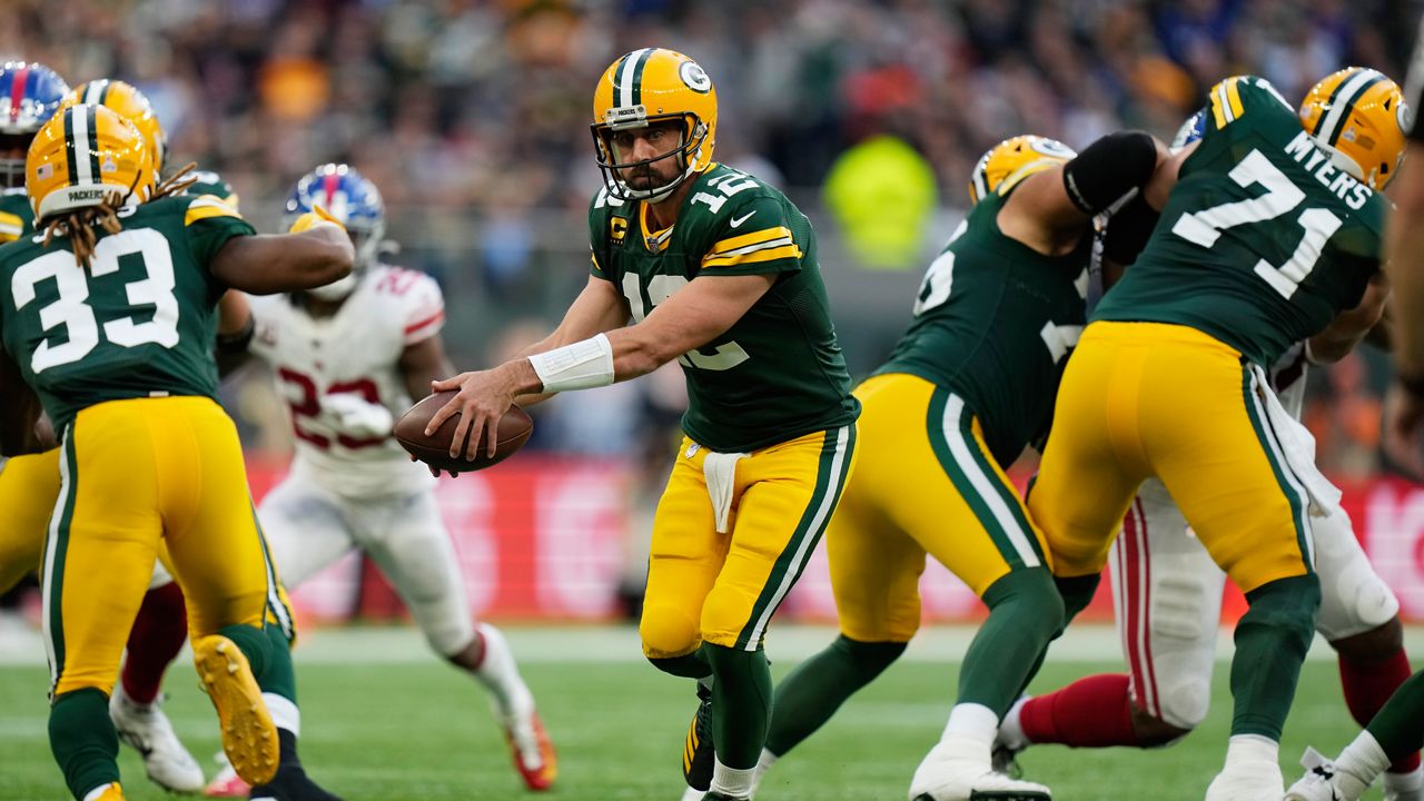 Packers to play Giants in London on Oct. 9