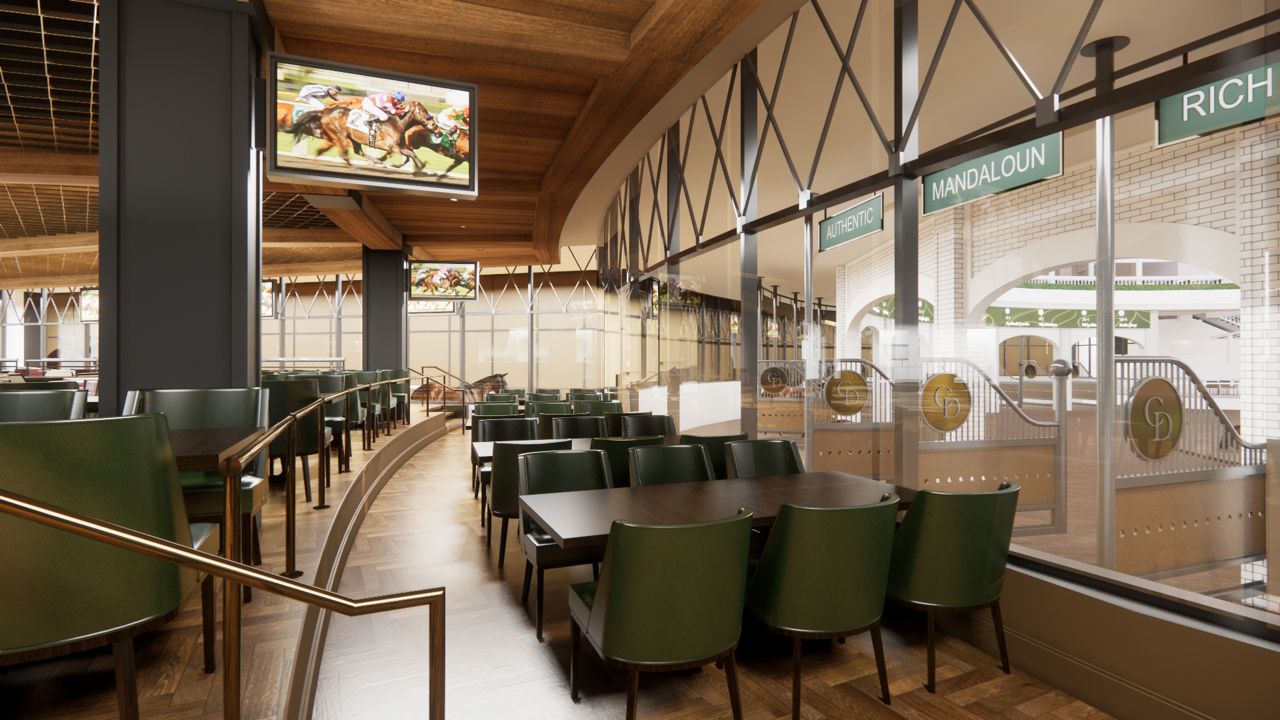 Churchill Downs Announces Plans For 150th Kentucky Derby   Paddock Club Churchill Downs Render Ky 0419