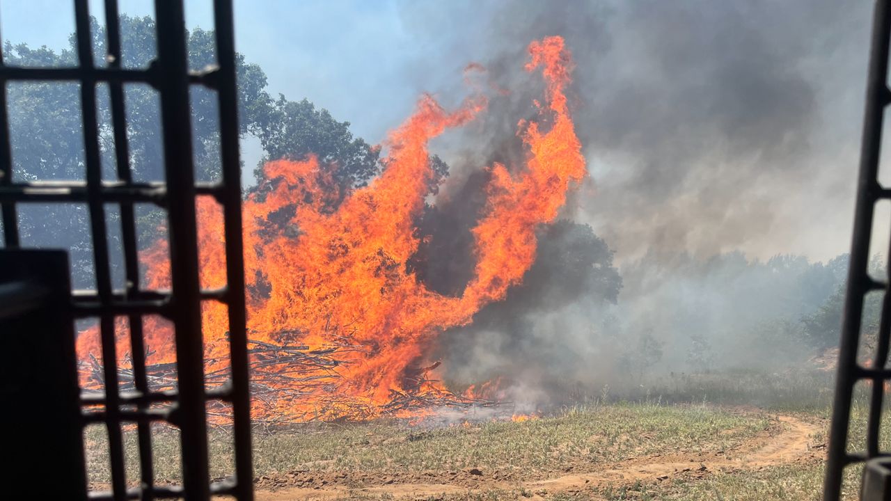 Waushara County wildfire