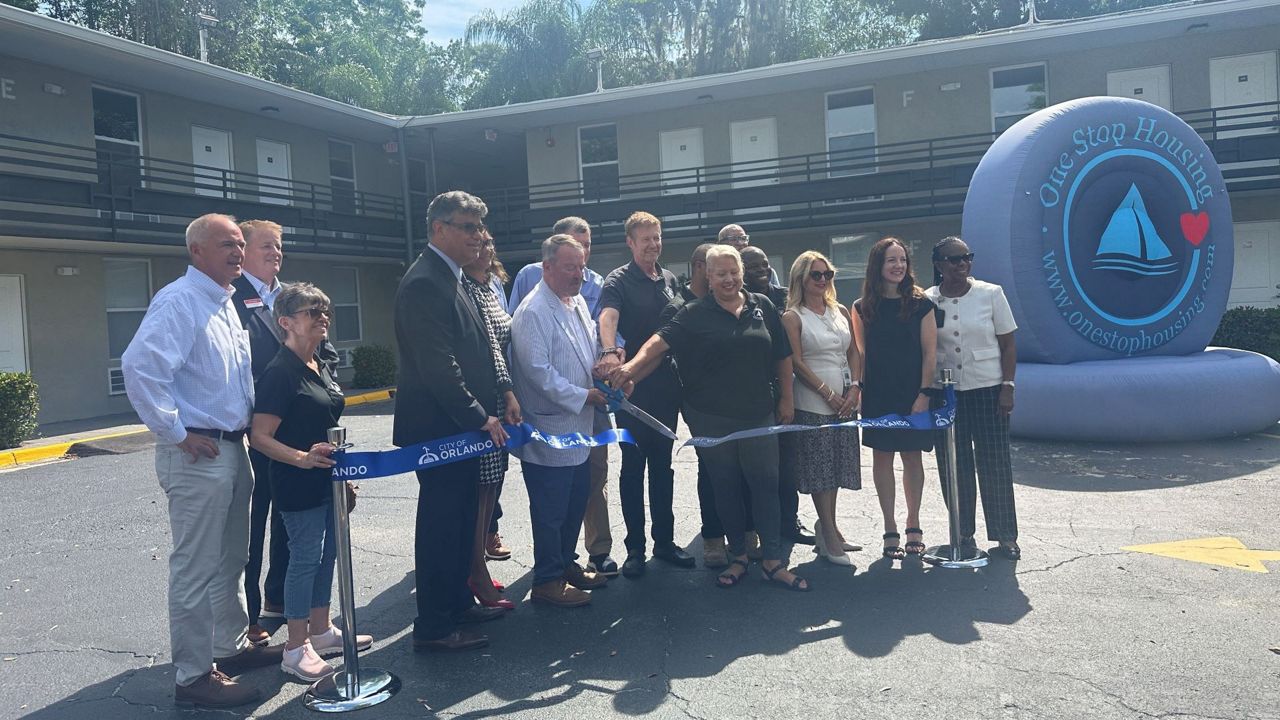 The remaining 55 Phase Two apartments at the Palm Gardens Orlando Apartments on W. Colonial Drive. (Sasha Teman/Spectrum News)