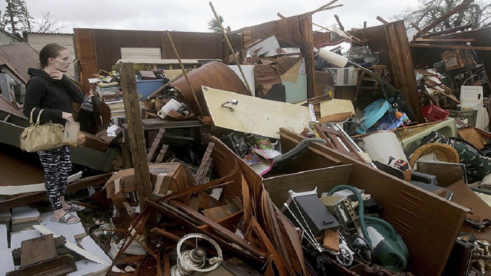 panama city florida airport damage