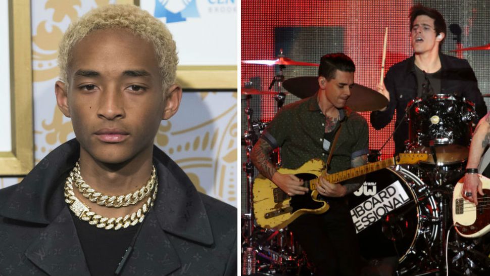 Pandora has announced its SXSW 2018 music lineup featuring Jaden Smith (left) and Dashboard Confessional (right). (Courtesy: Associated Press)