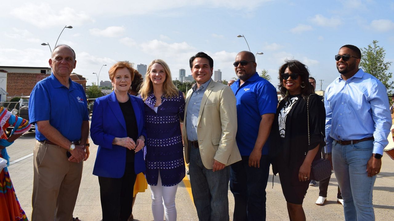 Fort Worth Mayor Mattie Parker, Rep. Kay Granger, and others attended a recent ribbon-cutting ceremony for a Panther Island Project bridge