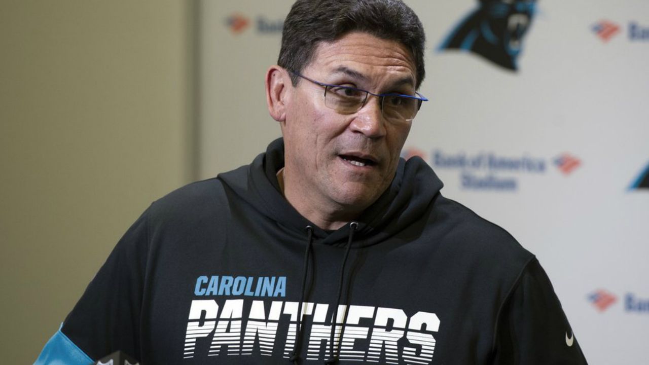 Panthers coach Ron Rivera