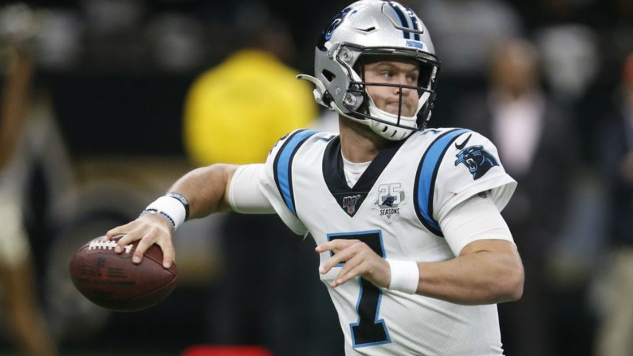 Quarterback Kyle Allen Signs with Panthers for 1 More Year