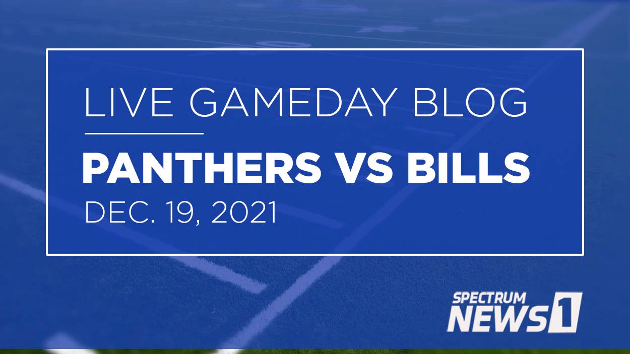 Live Blog: Panthers vs. Bills