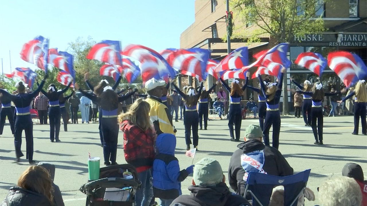 Hundreds Gather in Fayetteville for the Veterans Day Parade