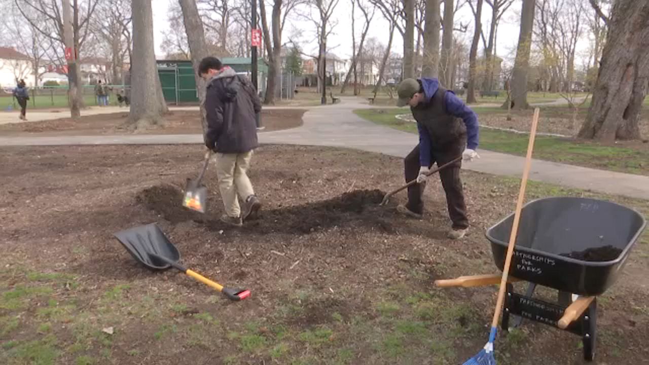 Sprucing up park