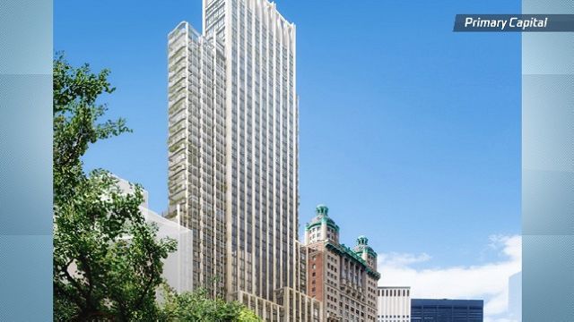 Proposed Tower Would Rise at Site of Former J&R Store
