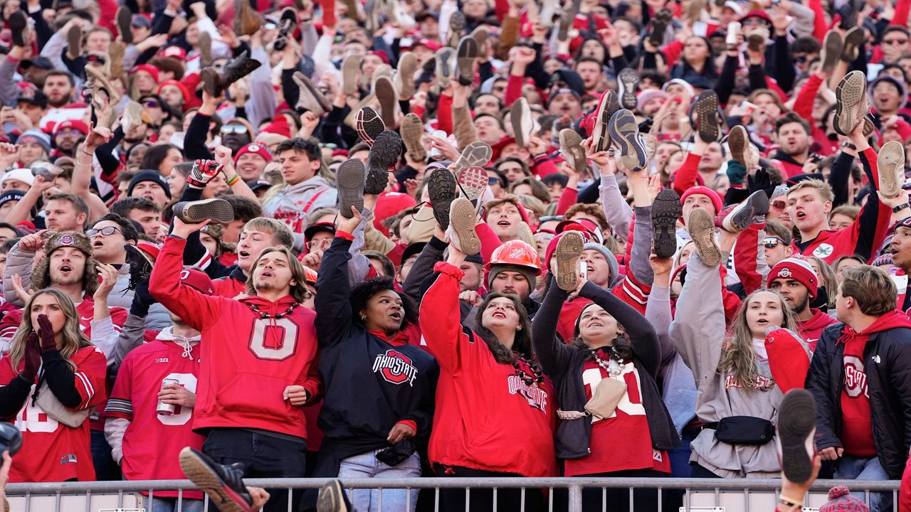 Ohio State Football game fans