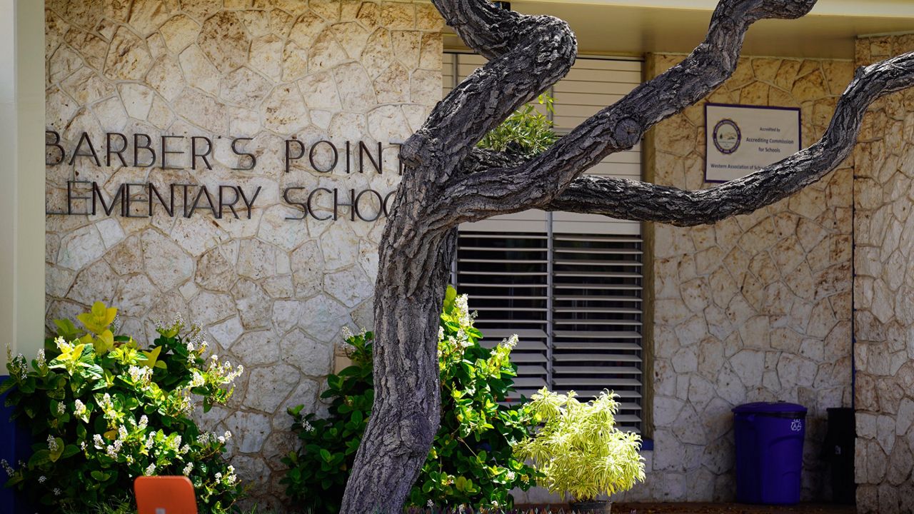 Starting in August, Barbers Point will accept roughly 130 students who were previously enrolled at ʻEwa Elementary in the 2024-25 school year. (Honolulu Civil Beat/Kevin Fujii)