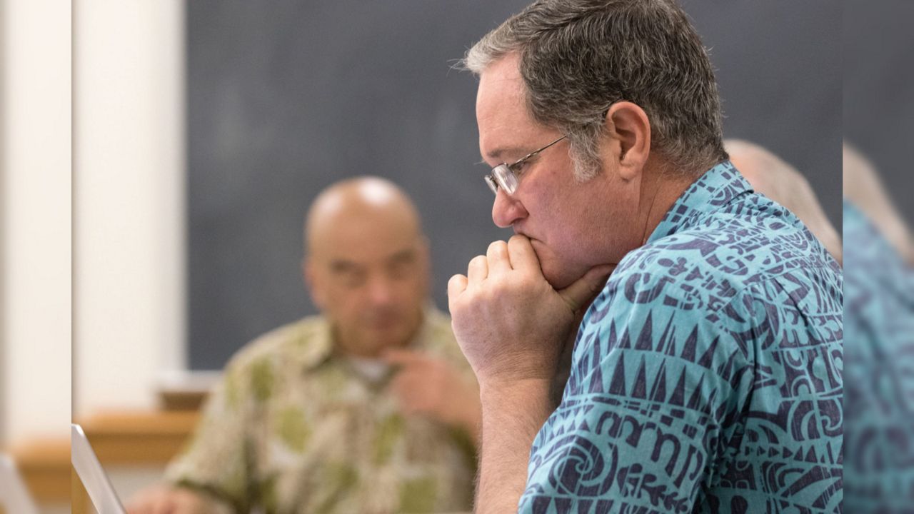 The University of Hawaiʻi Economic Research Organization is predicting a mild recession for Hawaiʻi next year. ”There is a lot more chaos to come, unfortunately,” said UHERO Executive Director Carl Bonham. (Honolulu Civil Beat/Nathan Eagle)