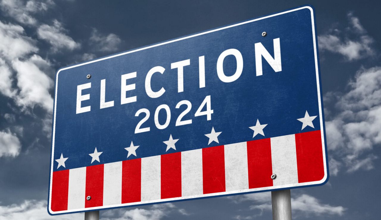 election 2024 sign