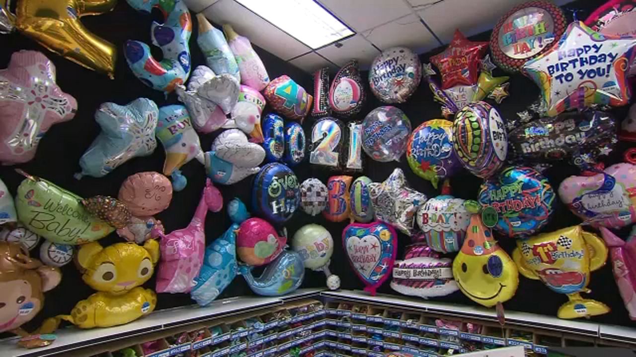 party city balloon order