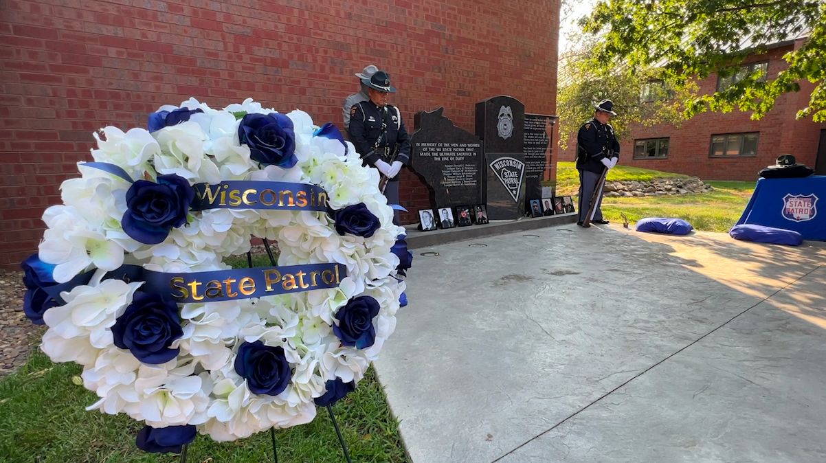 Wisconsin State Patrol honors fallen troopers with new memorial