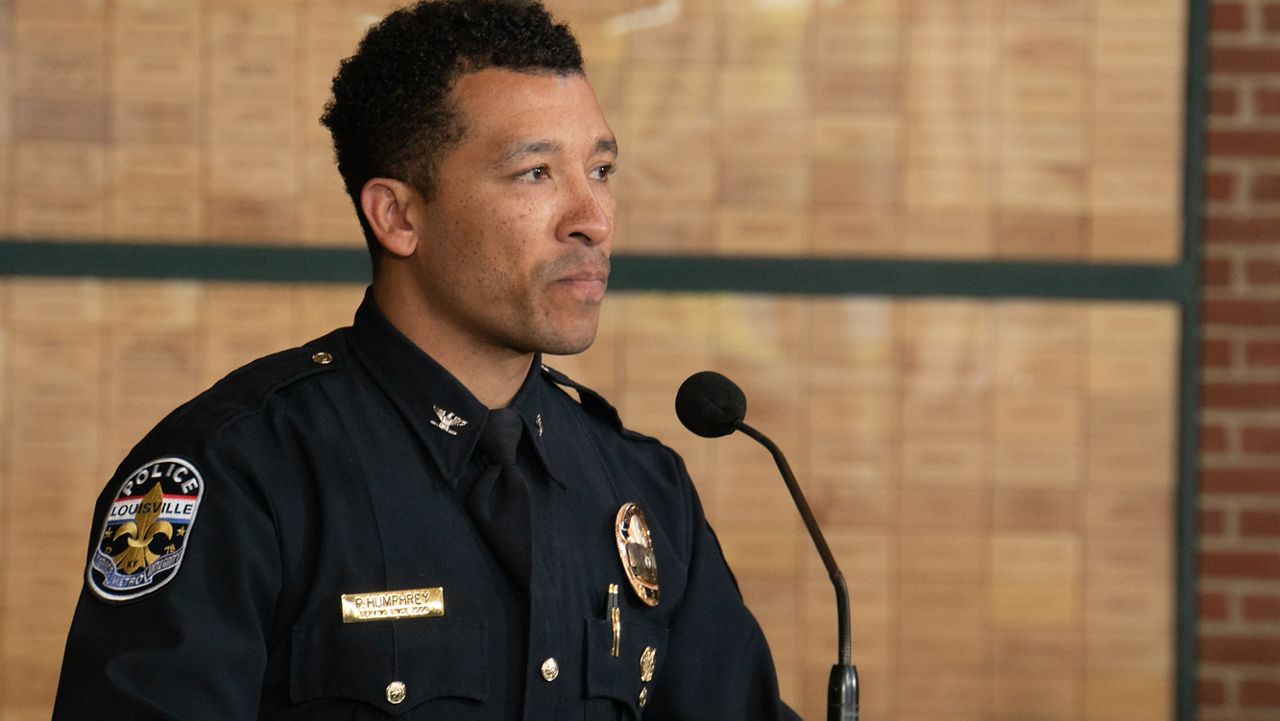 Interim Louisville police chief says homicides up on the year; shootings, robberies down