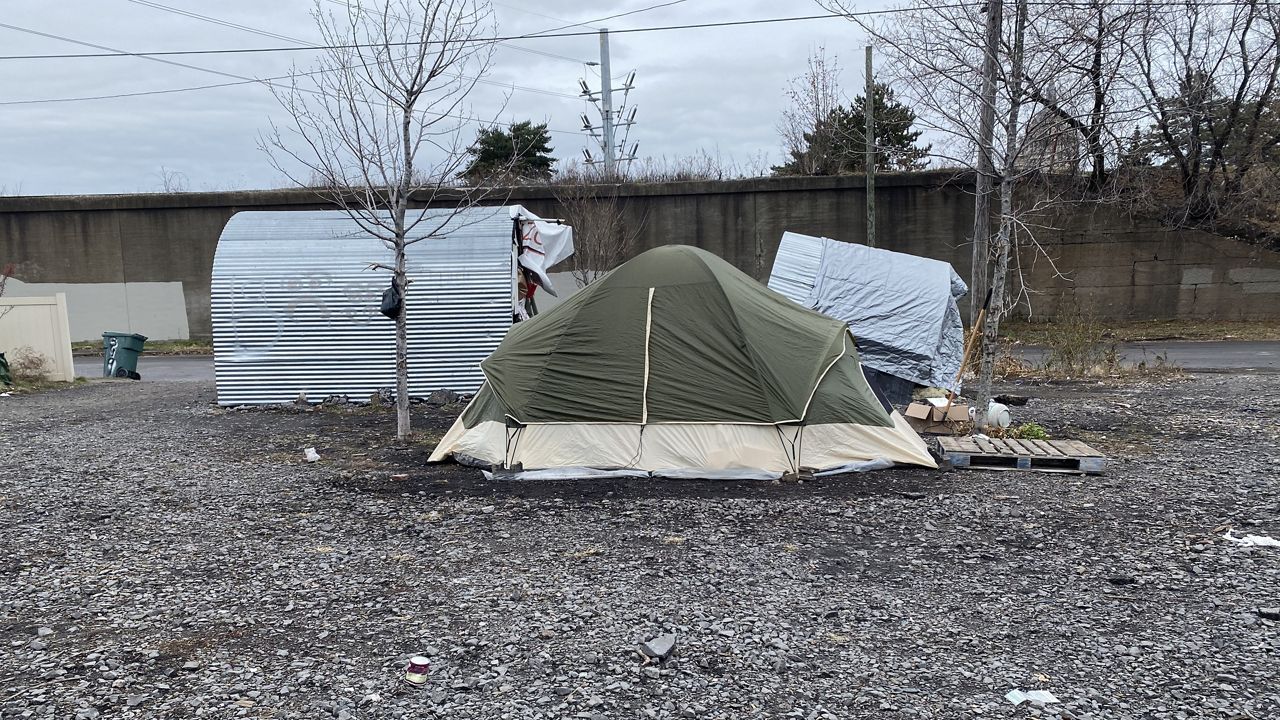 Homeless encampment 