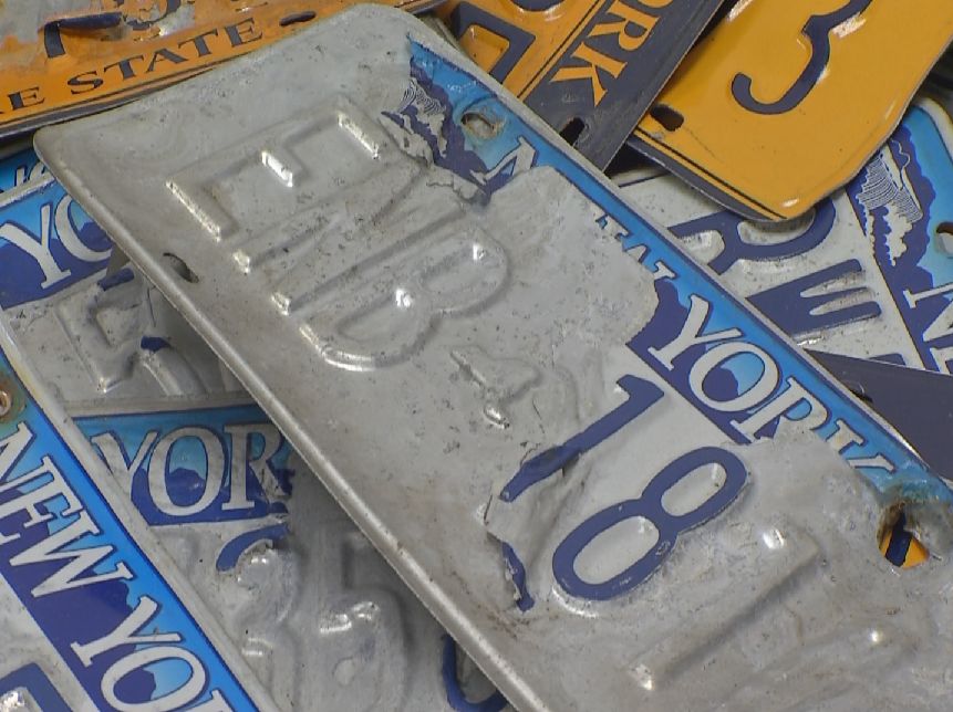 Peeling License Plates? Replace Them or You Could Be Cited