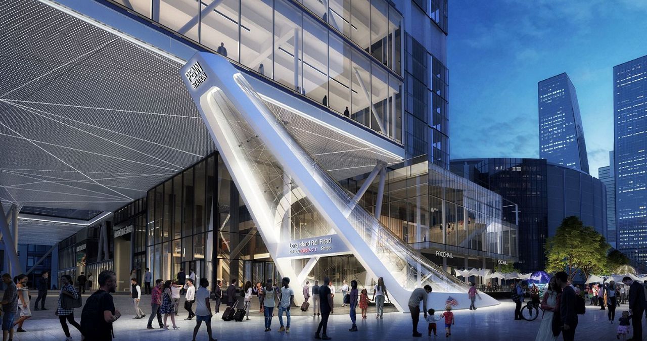 Soaring New Entrance to Penn Station Planned