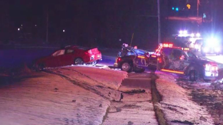 Drunk Driver Crashes into Perinton Pond