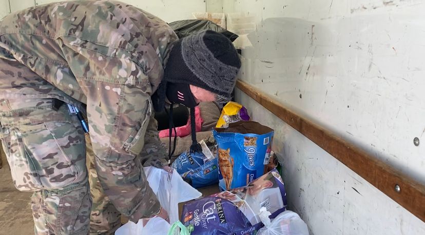 Pet food drive