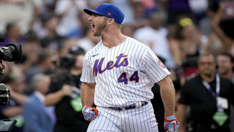 Tampa's Pete Alonso defends home run derby title