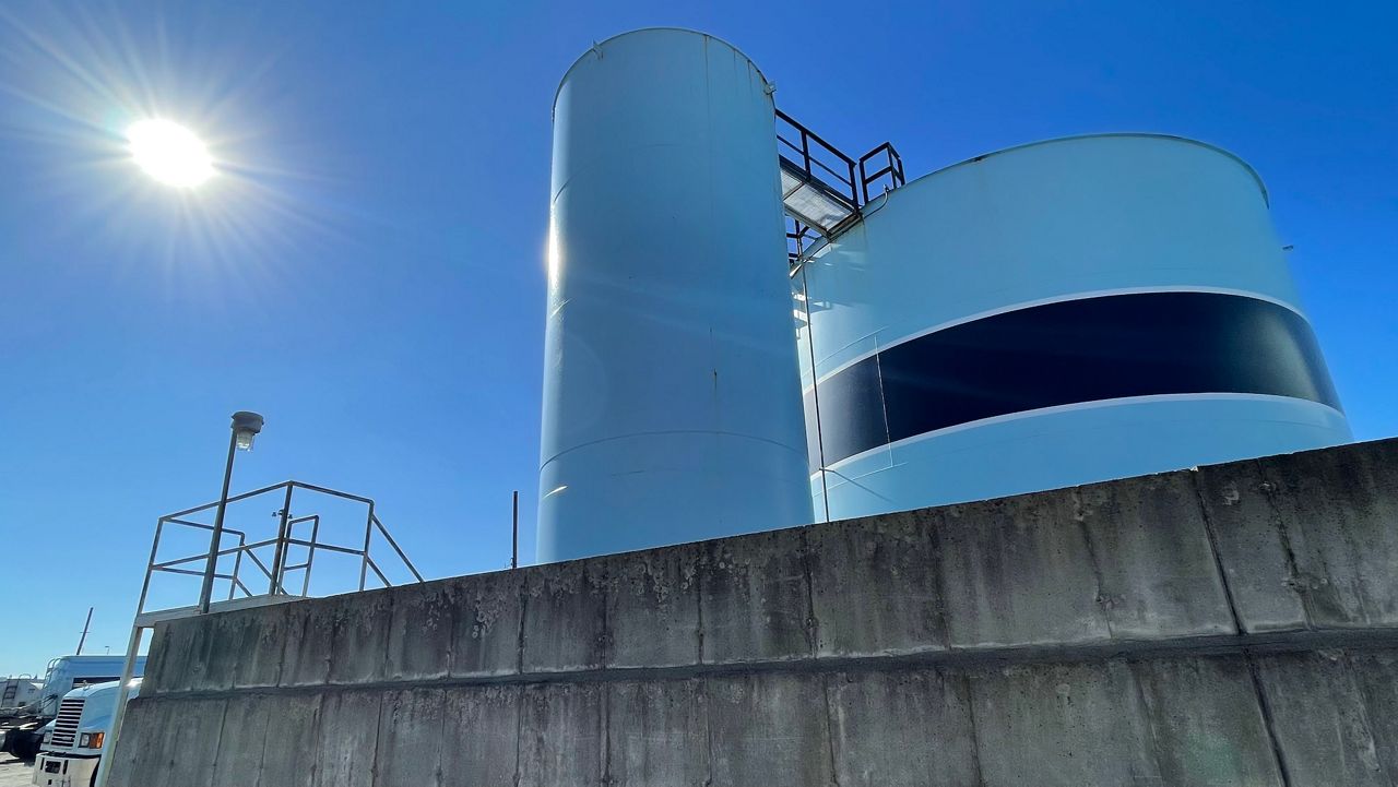 Company says biodiesel blend helps it keep prices lower