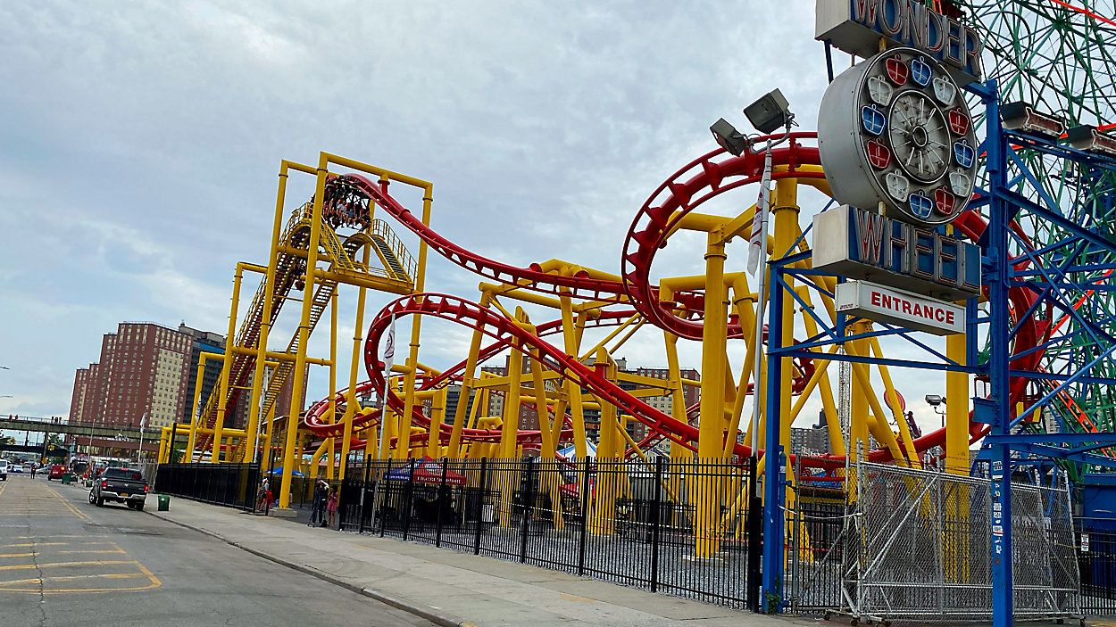 Coney Island has a new roller coaster